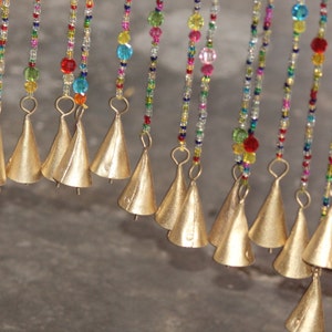 Handmade bells made from recycled Iron.