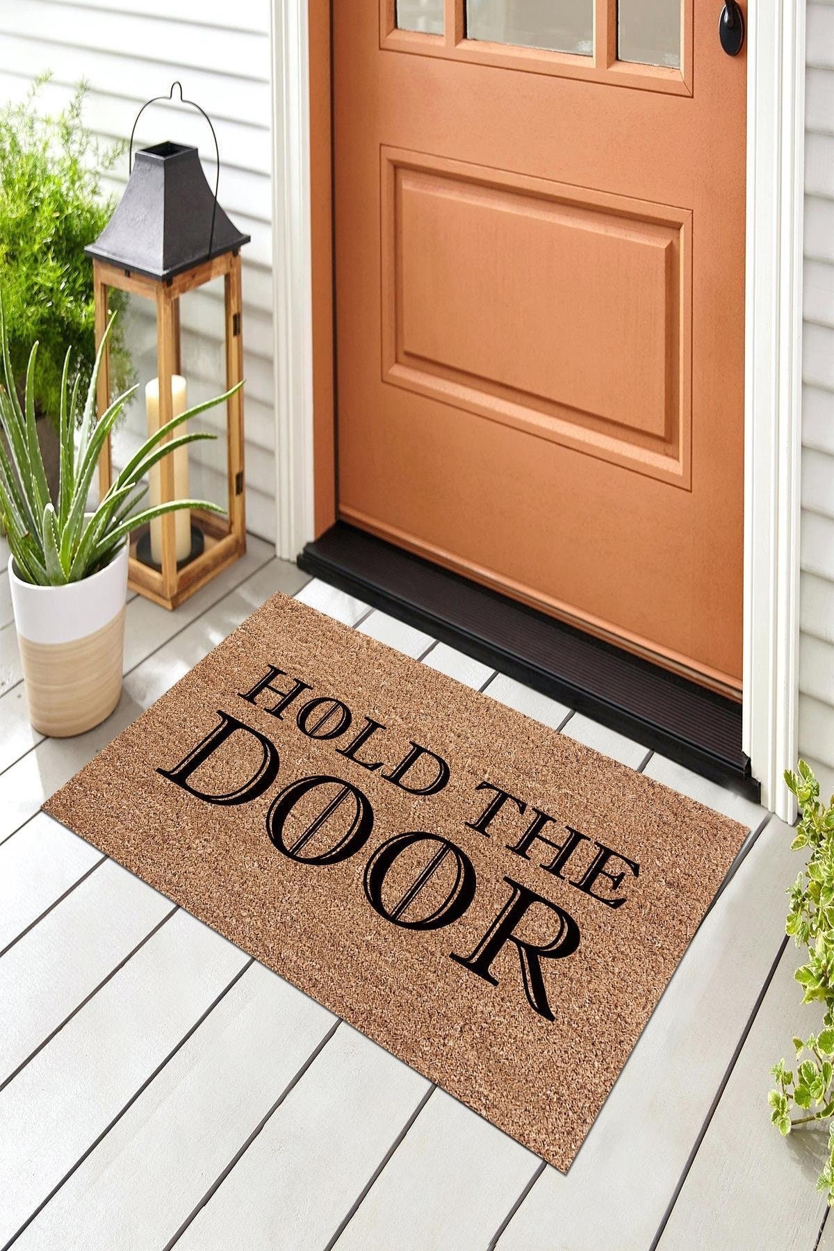 Hold the Door Doormat/ Front Doormat / Housewarming Gift / Etsy UK