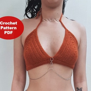 Crochet top pattern-PDF pattern-Instant download-Summer top-Summer crochet