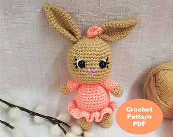 Bunny crochet pattern - pdf crochet pattern - instant download - crochet pattern - Amigurumi