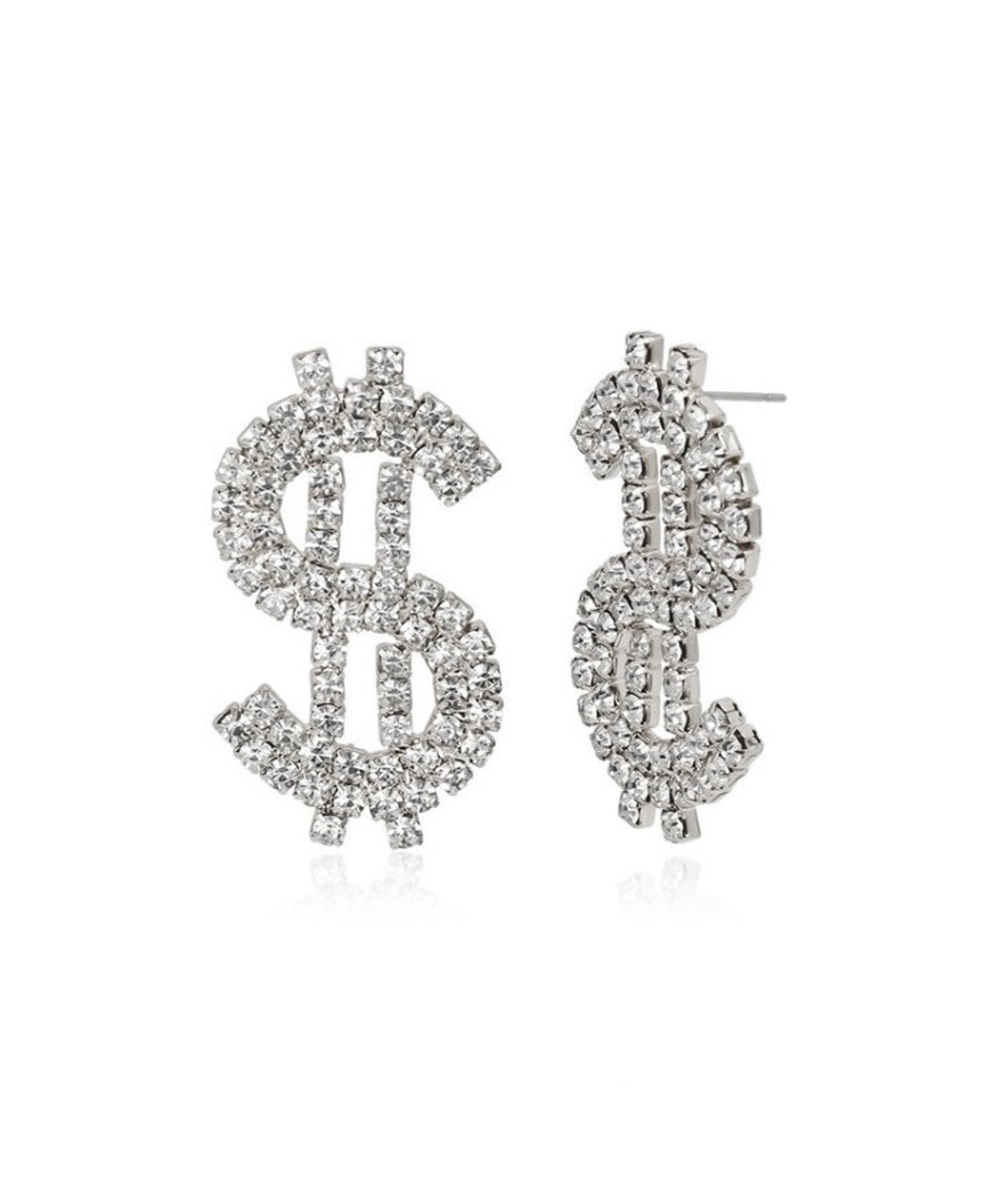 Dollar Sign Earrings Etsy