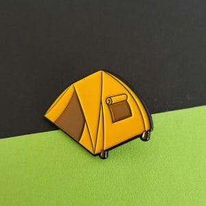 Camping Enamel Pin, camping Lapel Pin, Outdoor, Camping, Hat Pin, Bag Pins, Outdoor Pin, Enamel Pins Hiking, Outdoor Lover Gift