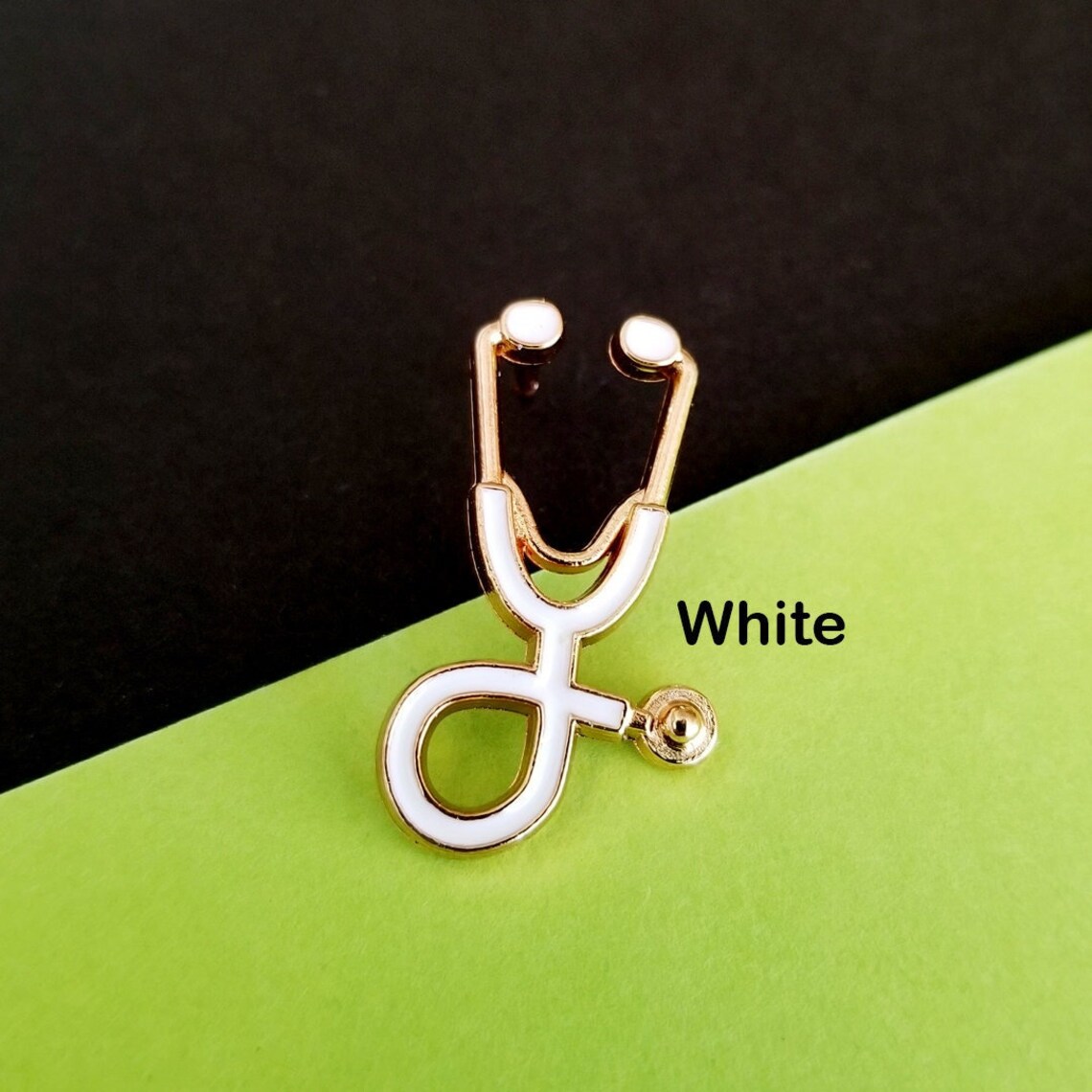 Stethoscope Enamel Pin Doctor Stethoscope Enamel Pin Gift for Etsy