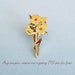 Sunflower Enamel Pin, Flower Lapel Pins, Enamel Pin, Beautiful Flower Enamel Pin Gifts, Gifts for Her, Gift for mom, Birthday gift flowers 