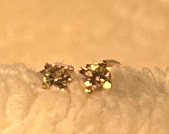 Fancy Brown Diamond Stud Earrings FREE SHIPPING