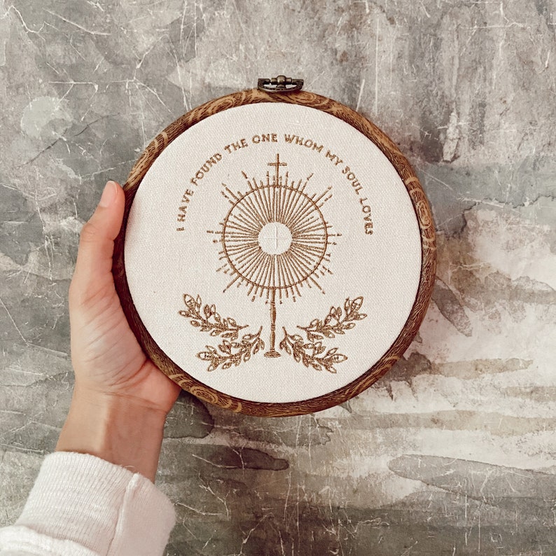 Monstrance Embroidery