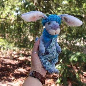 Peluches lapin en peluche, cadeau personnalisé mignon lapin fait main pour collectionneur, baby shower en peluche, cadeau pour elle