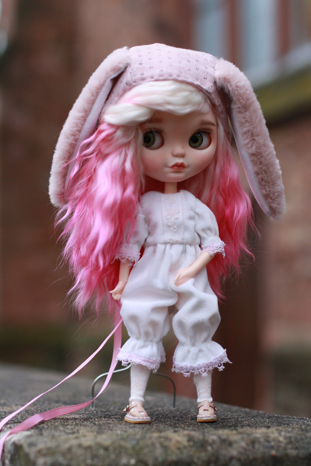 Poupée Blythe Personnalisée Unique Par White Polka - Occasion Takara