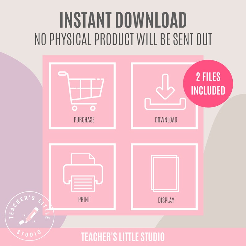 Bright Class Schedule Editable Powerpoint Schedule Cards Ready-to-print ...