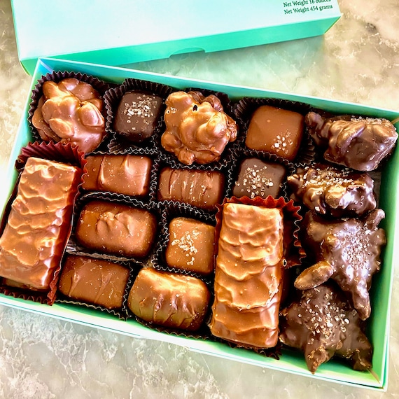 Gourmet Chocolate Nuts & Chews Candy Assortment - 1 lb