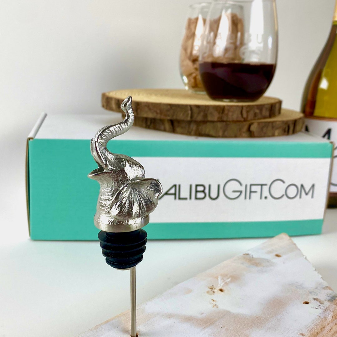 Malibu's Elephant Wine Aerator & Pourer Etsy