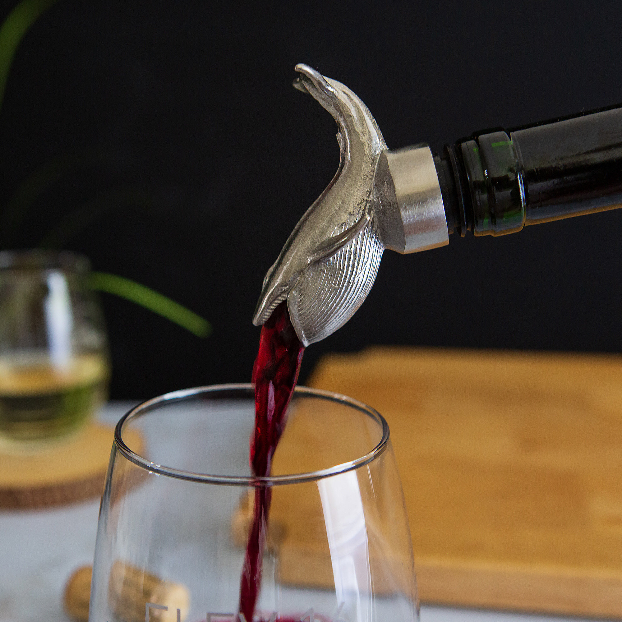 Whale Wine Aerator: Stainless Steel Wine Pourer - Etsy