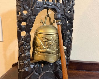 Vintage Gong with gong mallet