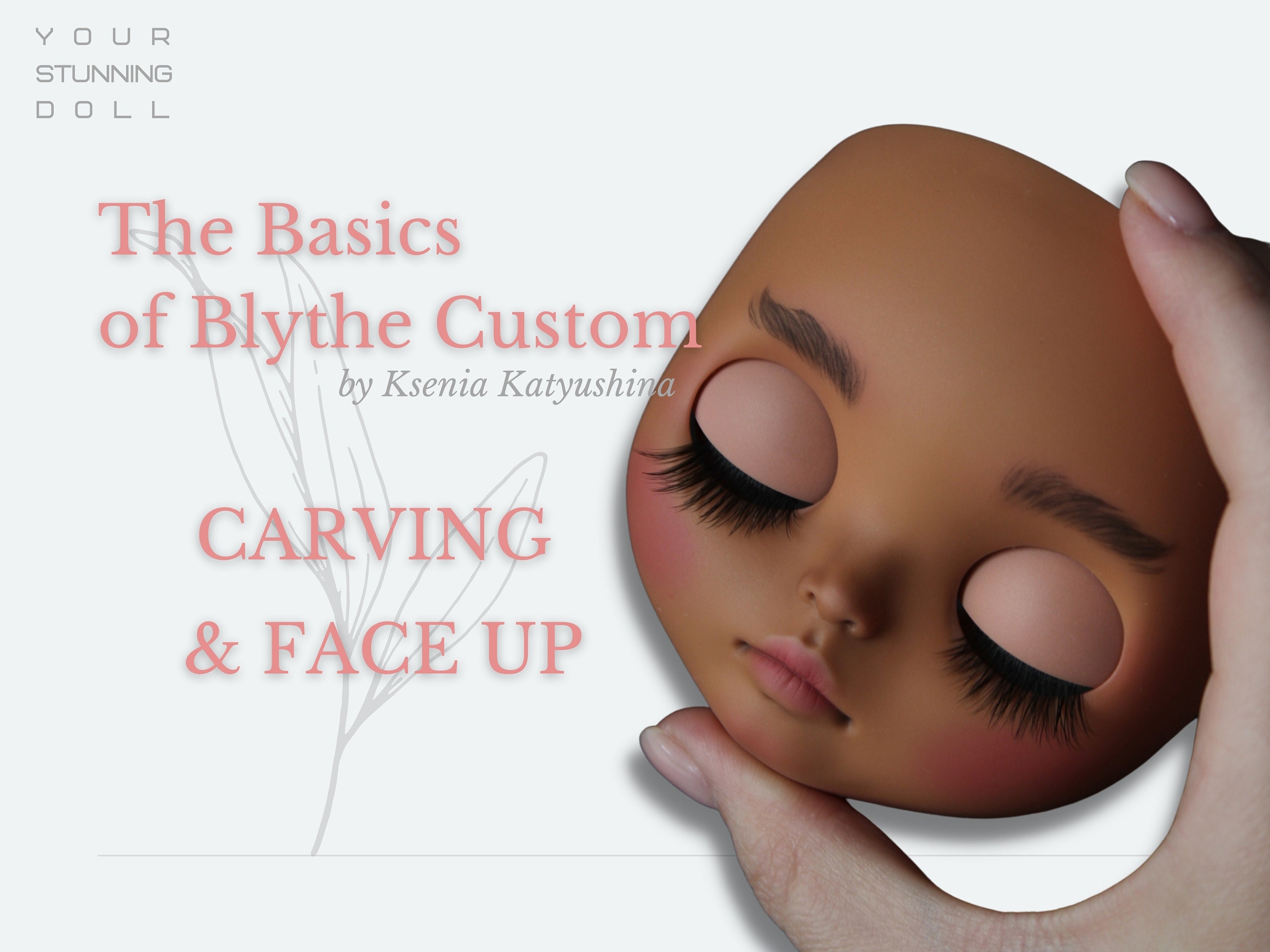 Blythe custom tutorial, Blythe doll lesson
