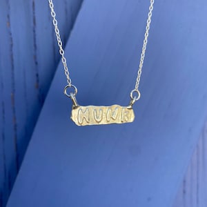 Sterling Silver Hunk Charm Necklace