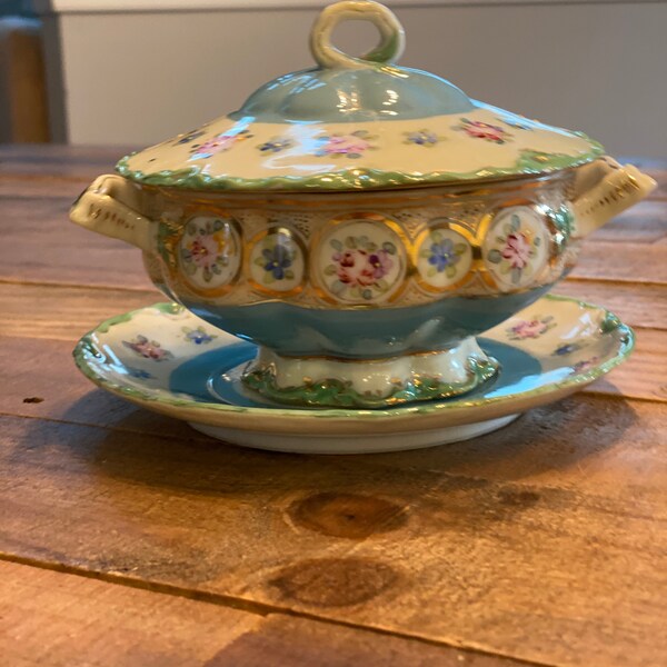 Lidded Soup Bowl Etsy