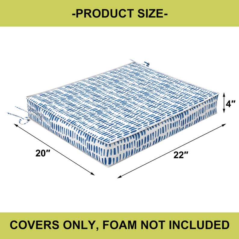 Outdoor Replacement Seat Cushion Covers for Patio Rattan Etsy