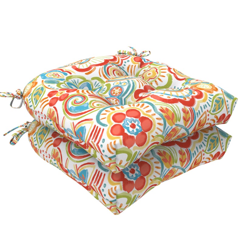 Wicker Seat Cushion Decorative Tufted Ushaped Chair Pads for Etsy