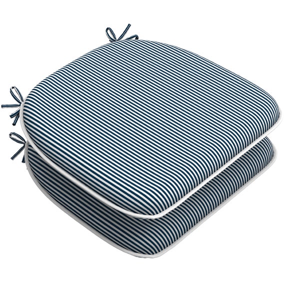 4PCS Chair Cushion Pads Tie On Thick Soft Seat Cushion Patio