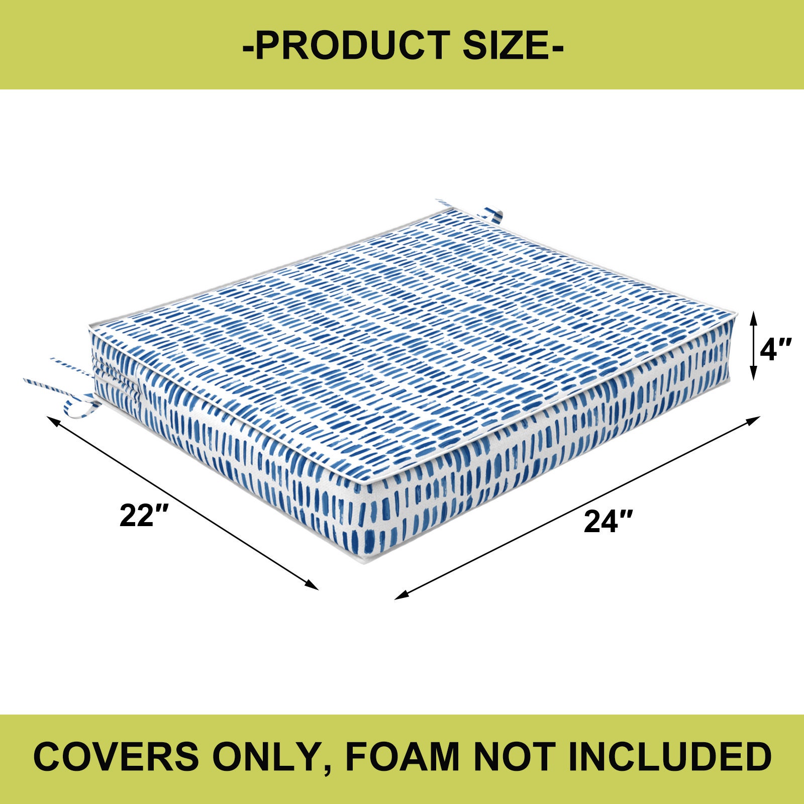 Outdoor Replacement Seat Cushion Covers for Patio Rattan Etsy