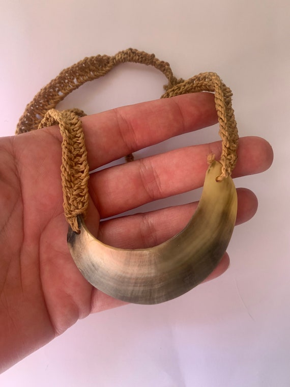Two vintage Papua New Guinea shell bracelets