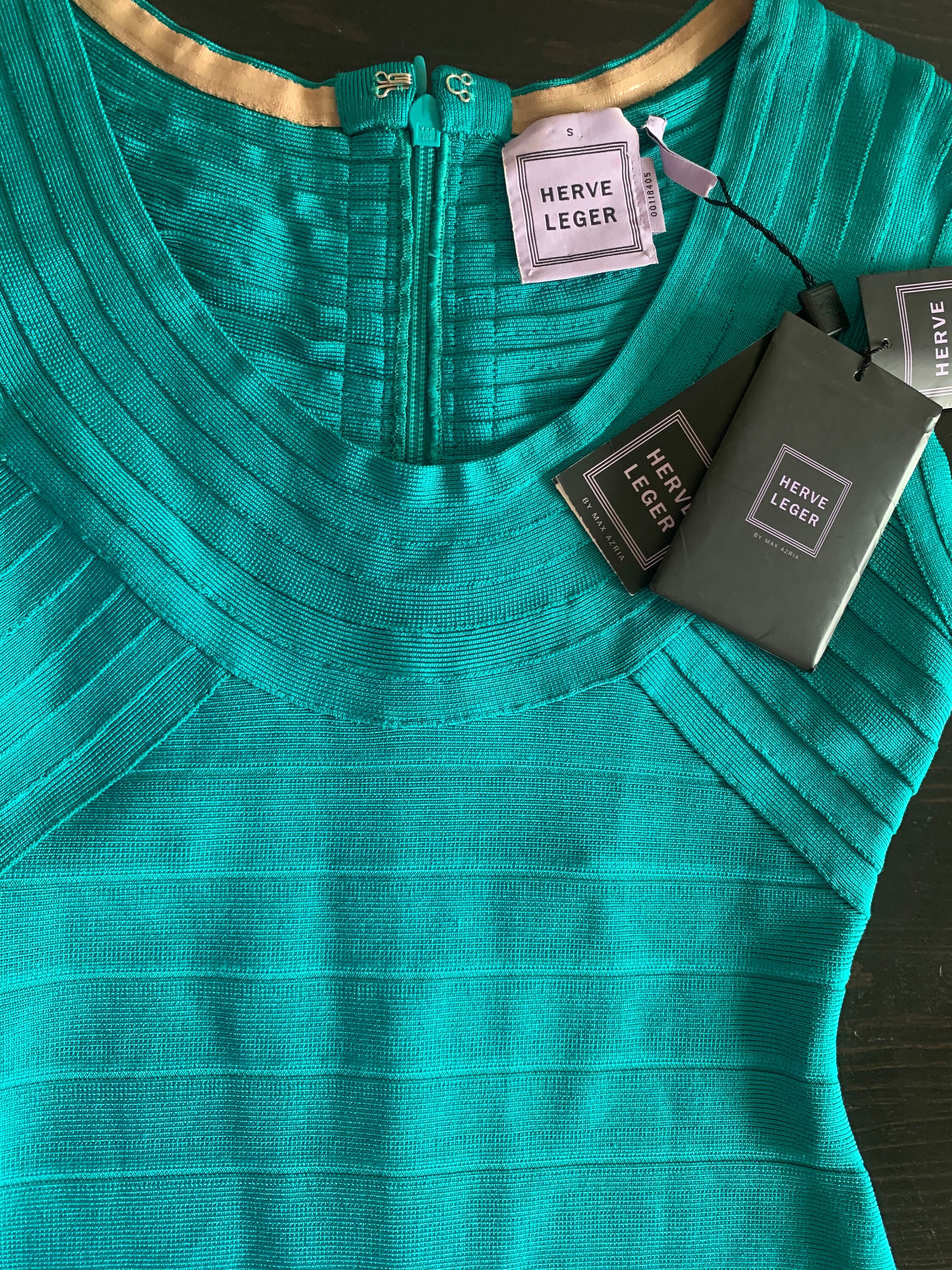Herve Leger Blue Bandage, Bodycon Dress All Tags Herve Leger Blue Bandage, Bodycon Dress All Tags