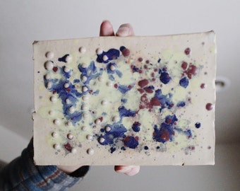 Splatter Tile - Etsy