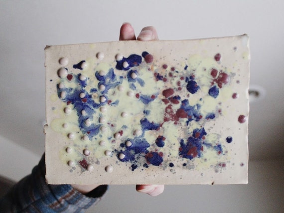 Splatter Tile - Etsy