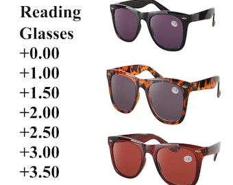 Classic Style getönte Lesebrillen SR05 Sun Lesebrillen Herren Damen