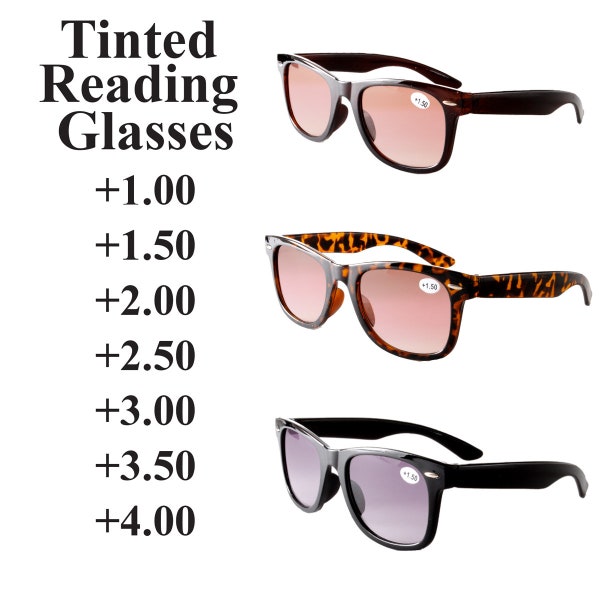 2-in-1 Magnetic Tinted Lenses & Reading Glasses, Reading Glasses With Magnetic Vision Protection Lens - Foto 11