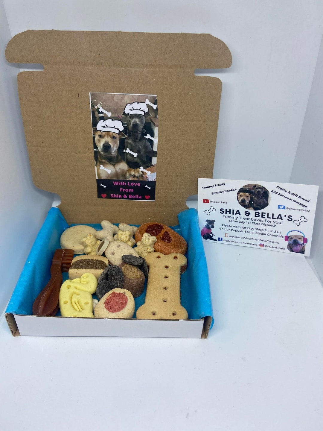 Dog Treat Box / Dog Snacks/ Dog Treats/good Girl Treats/good Boy Treats