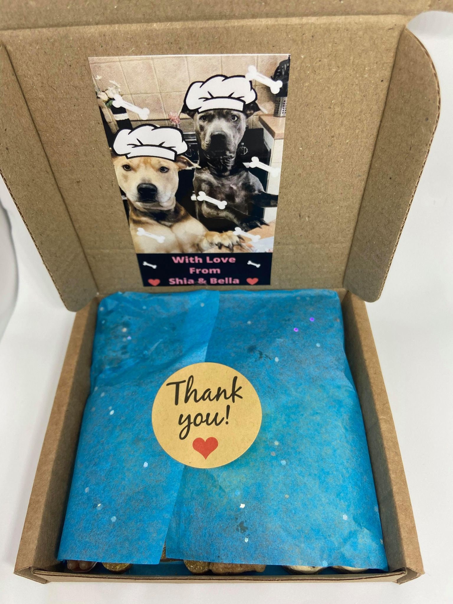 Dog Treat Box / Dog Snacks/ Dog Treats/Good Girl Treats/Good Etsy