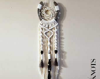 Horse Shoe Macrame Dreamcatcher | CUSTOM ORDER ITEM