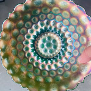 Fenton Green Coin Dot - Etsy