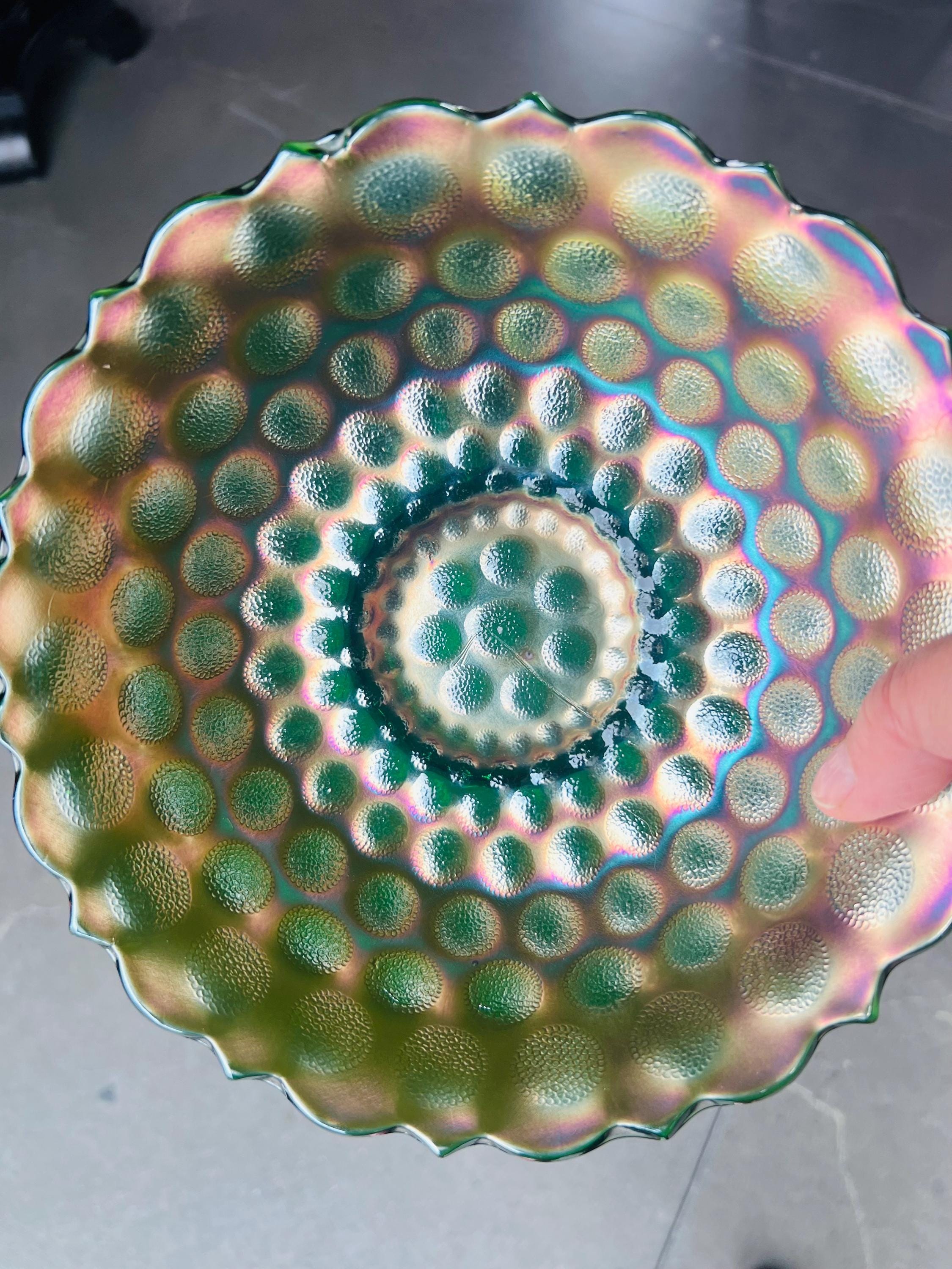 Fenton Green Coin Dot - Etsy