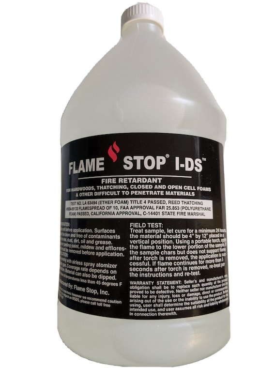 1 Gal Flame Stop Fire Retardant for Mexican Thatch Palm Grass Etsy