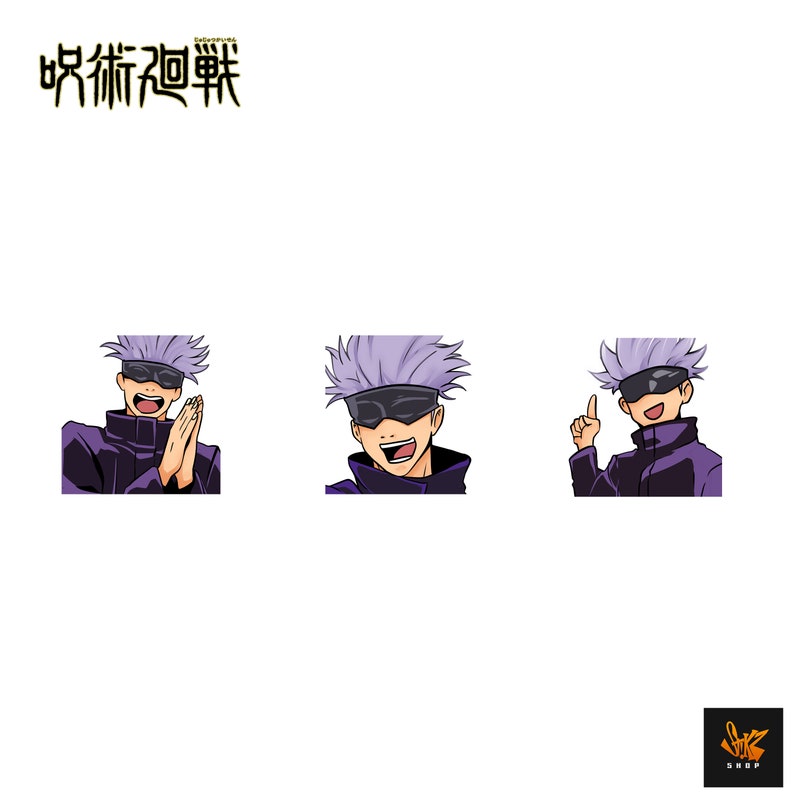Discord emotes jujutsu kaisen