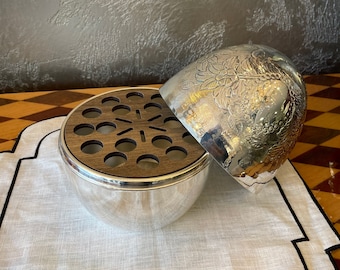 Egg shaped spoon holder  - Cutlery Box - Knife Box - Kitchenware - Spoon Rest - Cutlery Holder - Knife Holder - metal Cutlery Holder