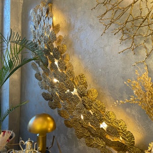 Lighting, Wall Lighting, Leaf Pattern Lighting, Rustic Lighting ...
