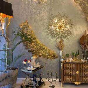 Lighting, Wall Lighting, Leaf Pattern Lighting, Rustic Lighting ...