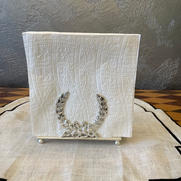 Gold Bathroom Napkin Holder Etsy