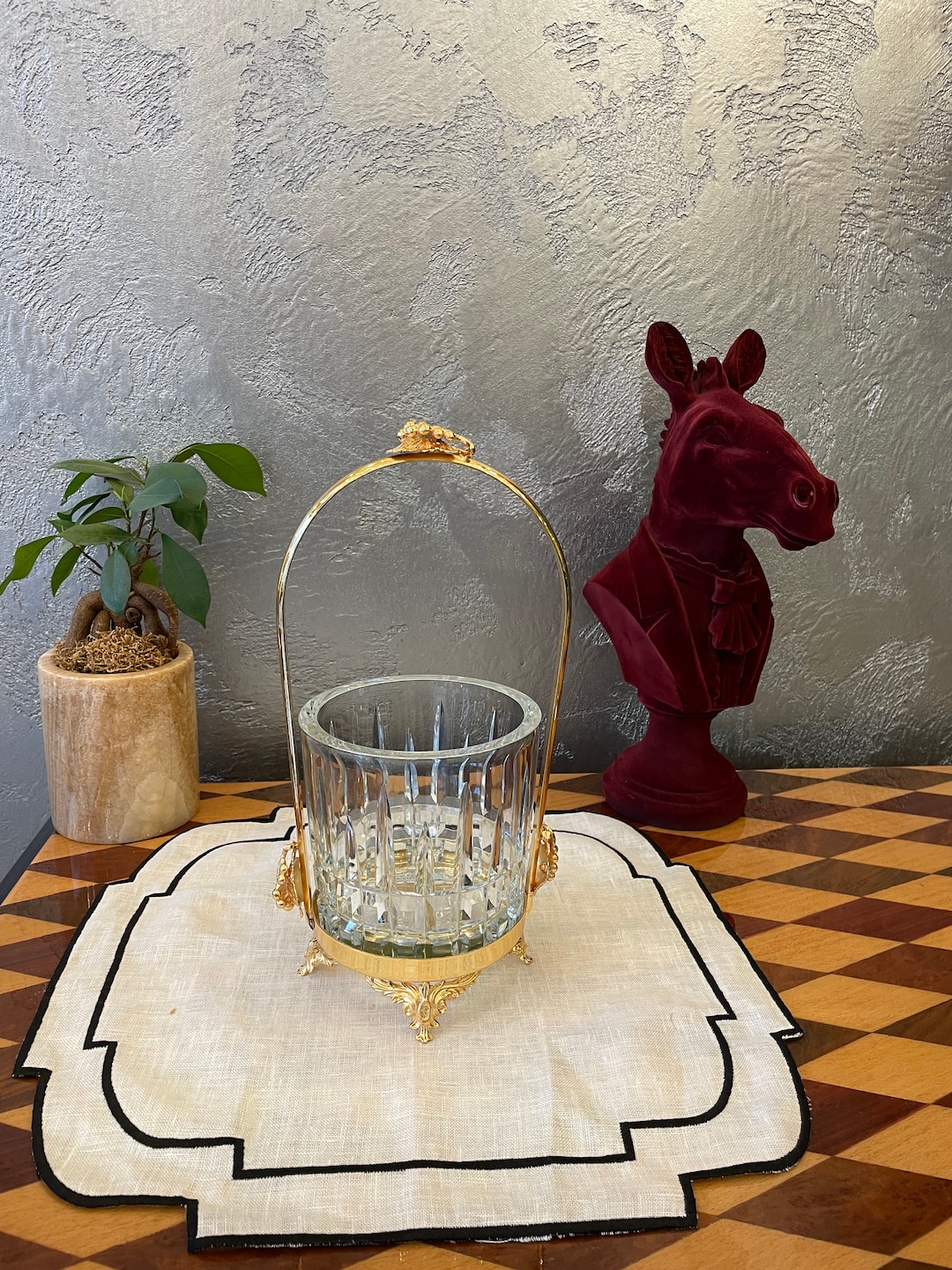 Dessert Spoon Holder Cutlery Holder Gold Cutlery Holder Etsy