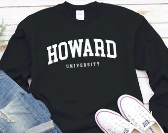 red howard university sweatshirt