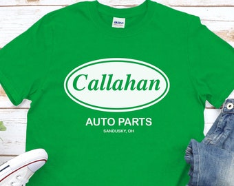 T-Shirt Uomo Urban Backwoods Callahan Auto Parts – Premium 100% Cotone, Vestibilità Regular, Taglie Forti (S-XXXXXL)