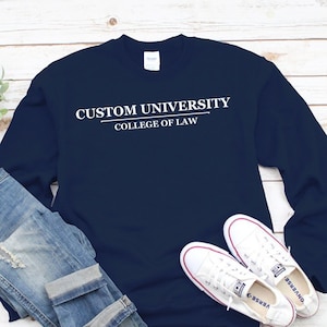 カスタムカレッジスウェットシャツ、カスタム大学セーター、パーソナライズされた学校デザインシャツ、カスタマイズ教員プログラムクルーネックS-3XLユニセックス