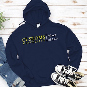 Custom University School of Law Hoodie, Personalized Law Sweatshirt College Program, Customized Graduation Gift
