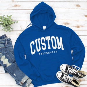Custom college hoodies hotsell