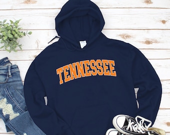 Tennessee Hoodie Sweatshirt Vintage, Comfort Tennessee Collegiate, Perfect Gift for Tennessee College, Pullover S-5XL Unisex