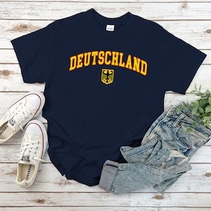 Deutschland Shirt, Wappen von Deutschland Tshirt, gemütliches T-Shirt Unisex