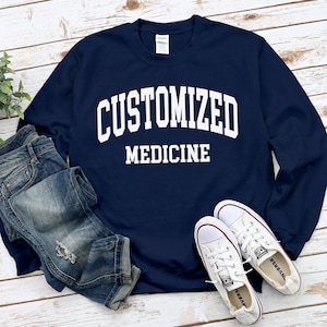 Custom Medicine Sweatshirt, Customized Medicine Sweater, Personalized Program University Crewneck, Faculty College